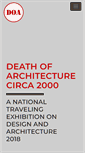 Mobile Screenshot of deathofarchitecture.com